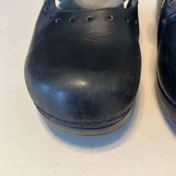 Dansko Black with cute cutout - Sz 40 US 9.5 - Picture 6 of 8